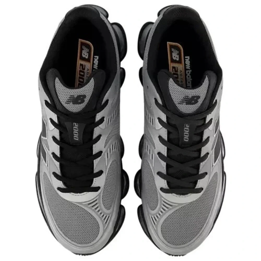 New Balance Abzorb 2000 Mens‎ Size 7.5 Running Shoes Silver/Black U20006OU  NEW